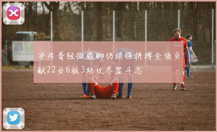 字母哥轻微崴脚仍顽强拼搏全场贡献22分6板3助攻尽显斗志