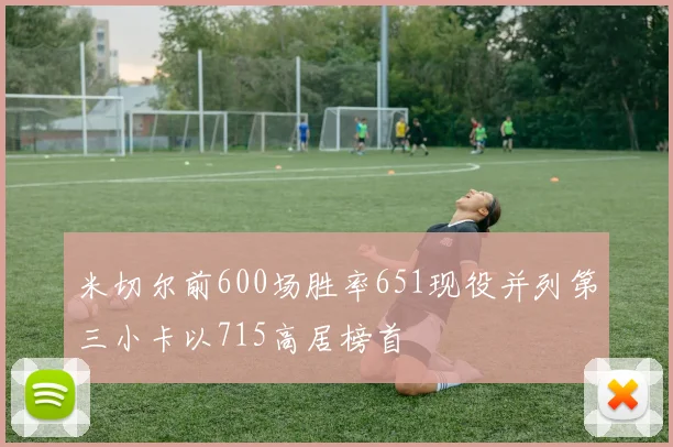 米切尔前600场胜率651现役并列第三小卡以715高居榜首